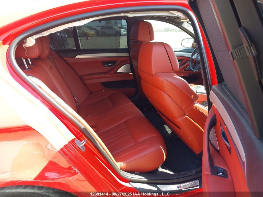 2016 BMW M5 VIN: WBSFV9C58GD595456 Lot: 12391414