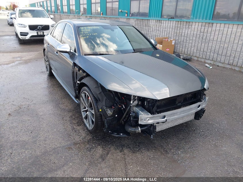 WAUC4AF46JA011529 2018 Audi S4 Prestige auction photo 1