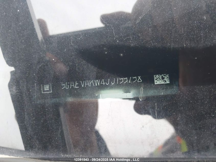 2018 Buick Enclave Essence VIN: 5GAEVAKW4JJ155758 Lot: 12391543