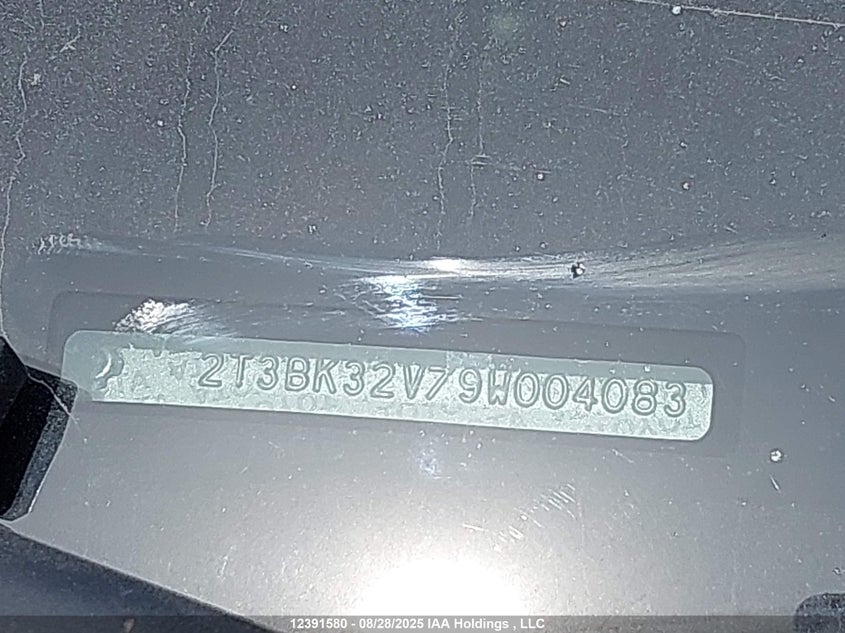 2T3BK32V79W004083 2009 TOYOTA RAV 4 photo no. 19