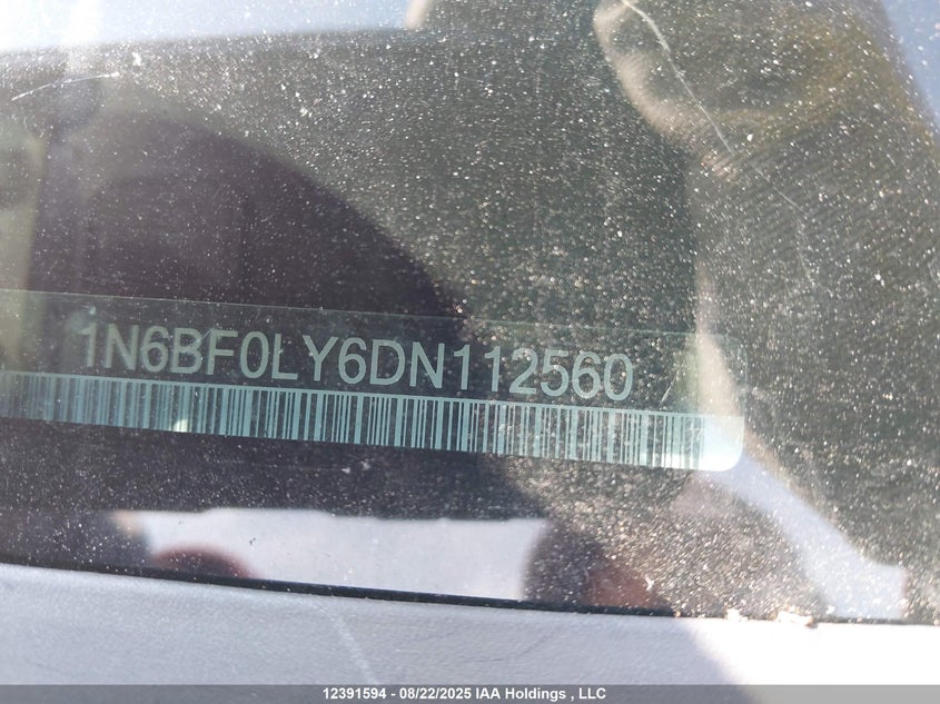 1N6BF0LY6DN112560 2013 NISSAN NV photo no. 17
