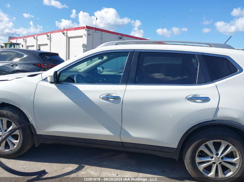 2016 Nissan Rogue S/Sl/Sv VIN: 5N1AT2MT3GC821710 Lot: 12391678