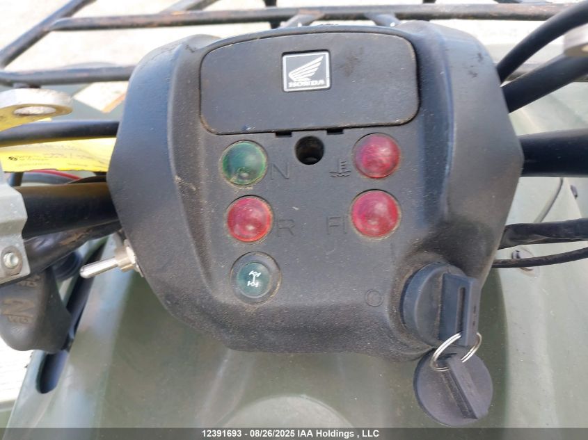 2007 Honda Trx420 Fm VIN: 1HFTE352474000957 Lot: 12391693