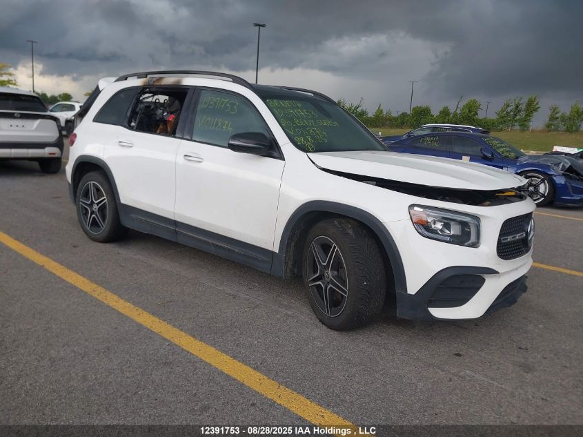 2020 Mercedes-Benz Glb 250 4Matic VIN: WDC4M4HB6LW011874 Lot: 12391753