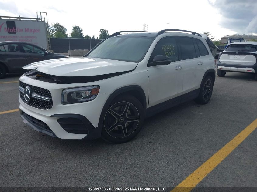 2020 Mercedes-Benz Glb 250 4Matic VIN: WDC4M4HB6LW011874 Lot: 12391753