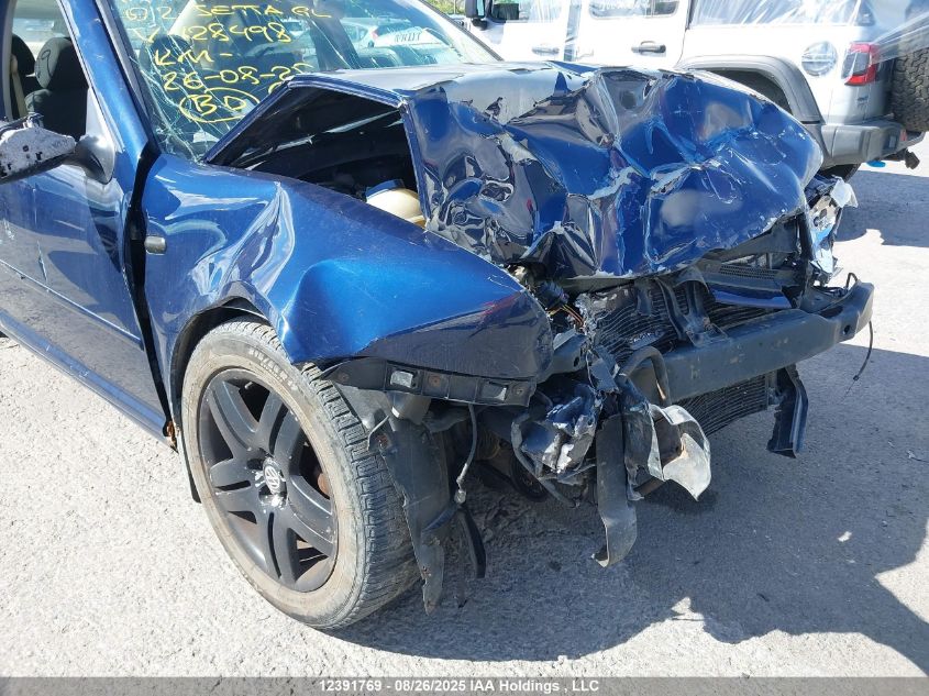 2002 Volkswagen Jetta Gl VIN: 3VWRB29M62M128498 Lot: 12391769