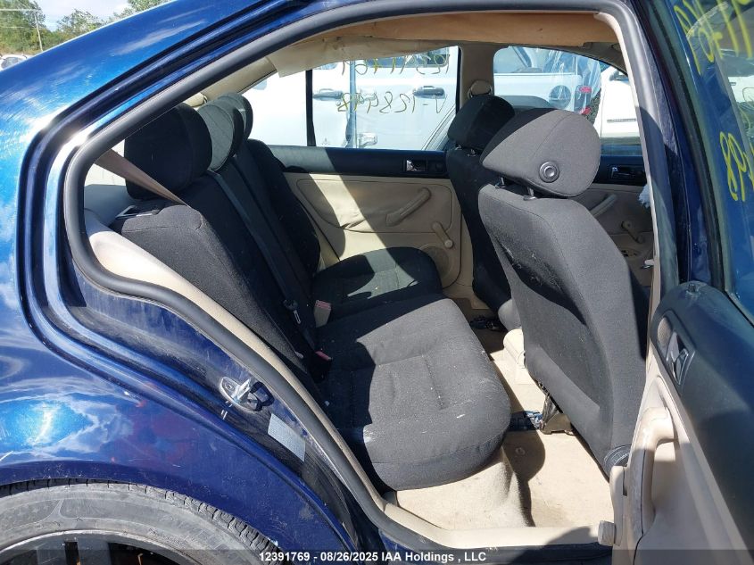 2002 Volkswagen Jetta Gl VIN: 3VWRB29M62M128498 Lot: 12391769