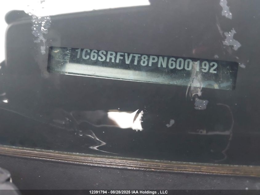2023 Ram 1500 Sport VIN: 1C6SRFVT8PN600192 Lot: 12391794