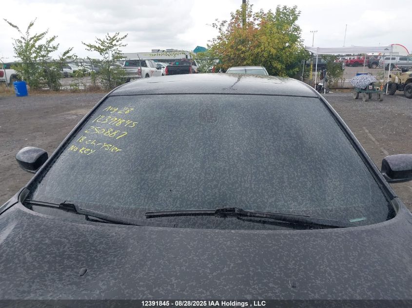 2018 Chrysler 300 S VIN: 2C3CCAGG4JH250887 Lot: 12391845