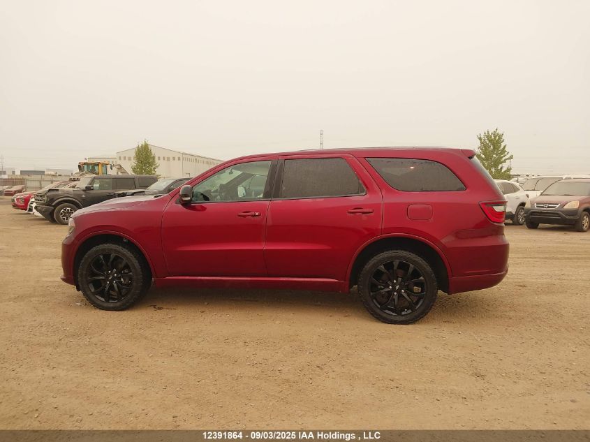 2020 Dodge Durango Gt VIN: 1C4RDJDG6LC411463 Lot: 12391864