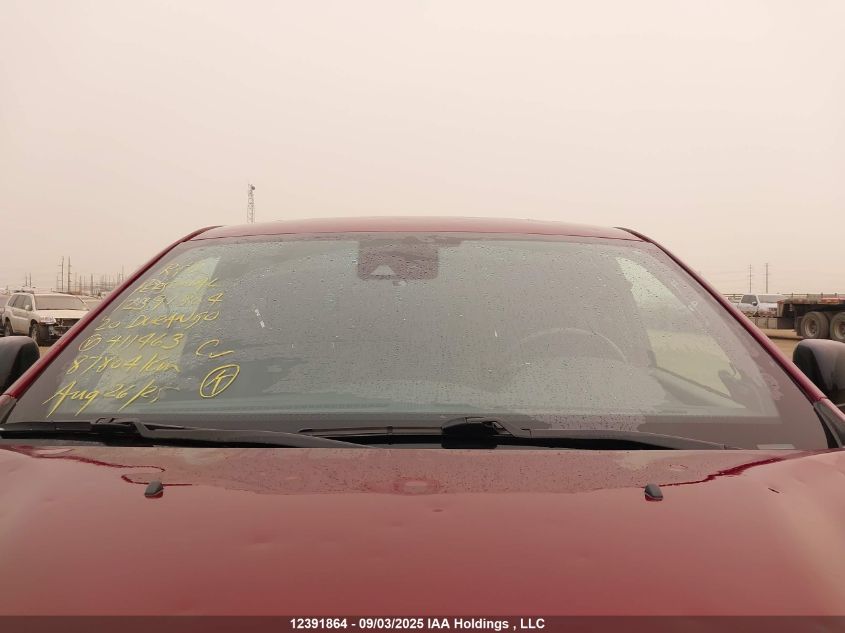 2020 Dodge Durango Gt VIN: 1C4RDJDG6LC411463 Lot: 12391864