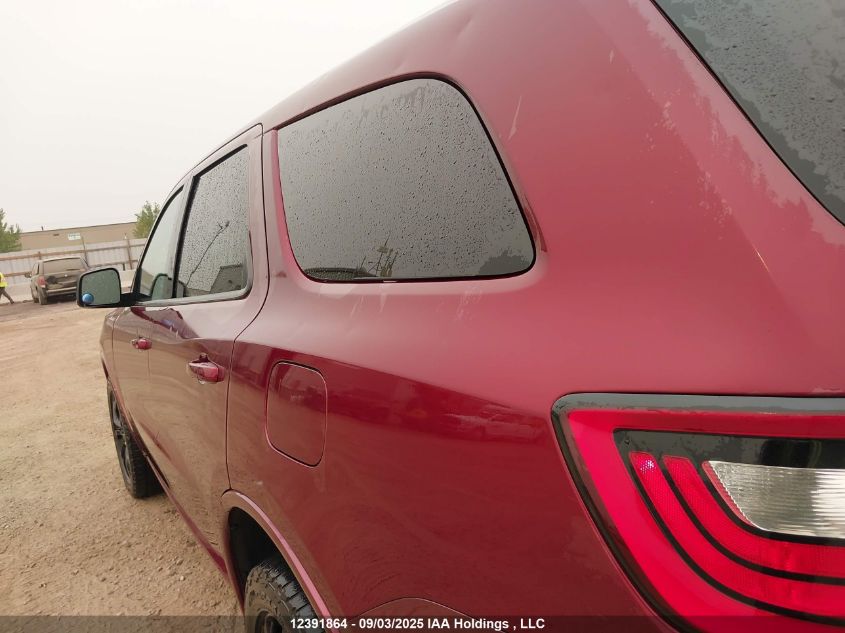 2020 Dodge Durango Gt VIN: 1C4RDJDG6LC411463 Lot: 12391864