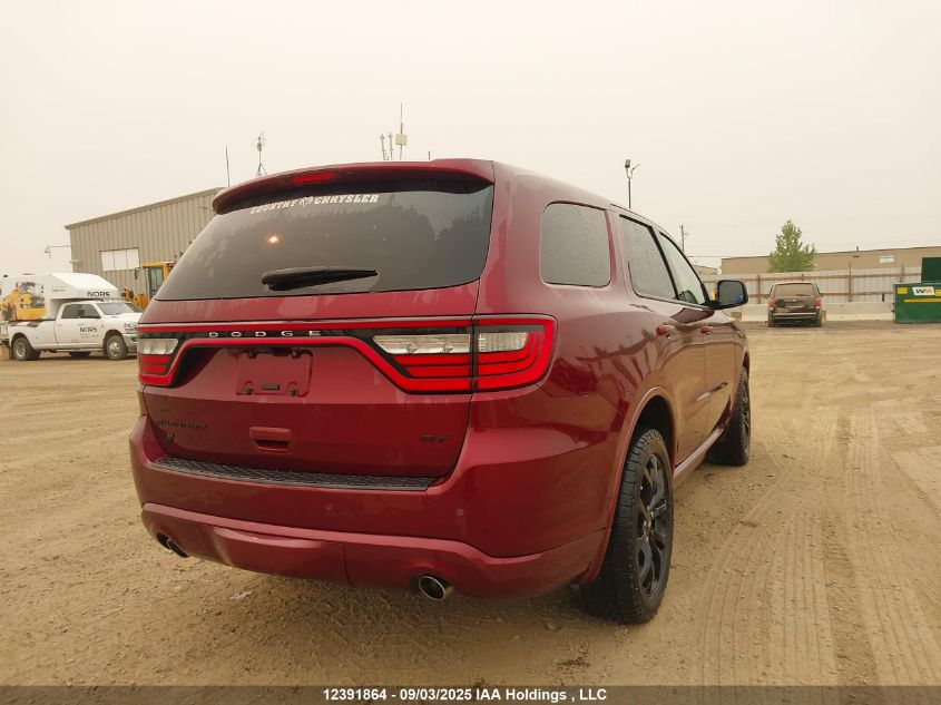 2020 Dodge Durango Gt VIN: 1C4RDJDG6LC411463 Lot: 12391864