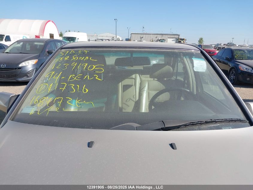 1994 Mercedes-Benz E 320 VIN: WDBEA32E8RC117316 Lot: 12391905