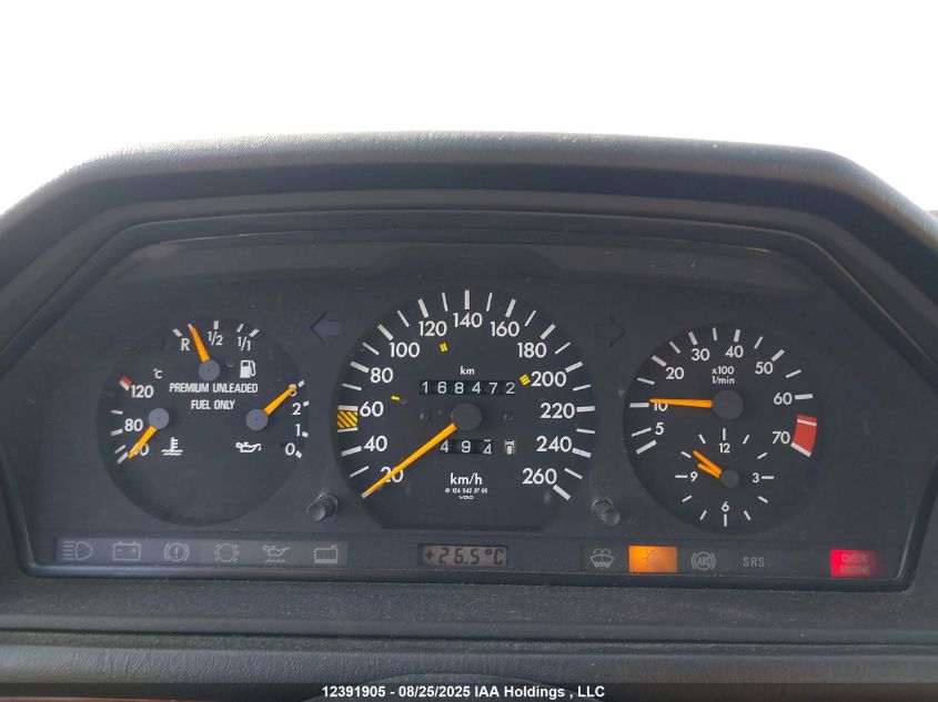 1994 Mercedes-Benz E 320 VIN: WDBEA32E8RC117316 Lot: 12391905