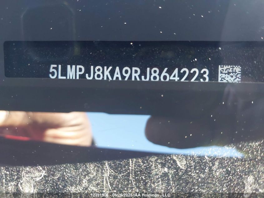 2024 Lincoln Nautilus Reserve VIN: 5LMPJ8KA9RJ864223 Lot: 12391906