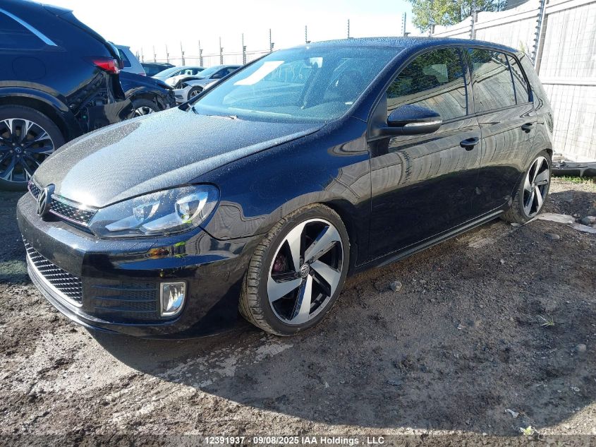 VOLKSWAGEN GOLF GTI 2011 WVWGV7AJ9BW116717 Photo 2