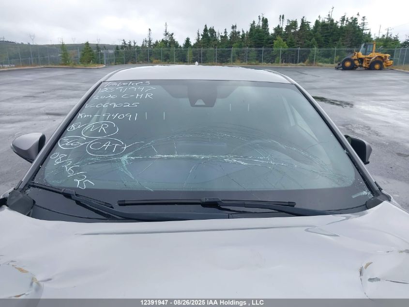 2020 Toyota C-Hr Xle/Le/Limited VIN: JTNKHMBX0L1069025 Lot: 12391947