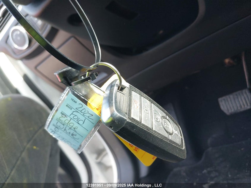 2022 Ford Edge Titanium VIN: 2FMPK4K95NBA57212 Lot: 12391951