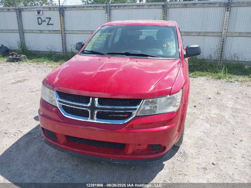 2016 Dodge Journey Cvp/Se Plus VIN: 3C4PDCAB1GT125543 Lot: 12391986