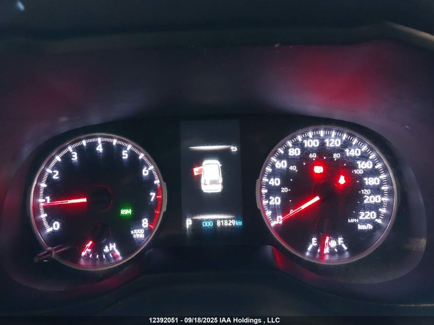 2020 Toyota Rav4 Xle/Xle Premium VIN: 2T3R1RFV0LW089953 Lot: 12392051