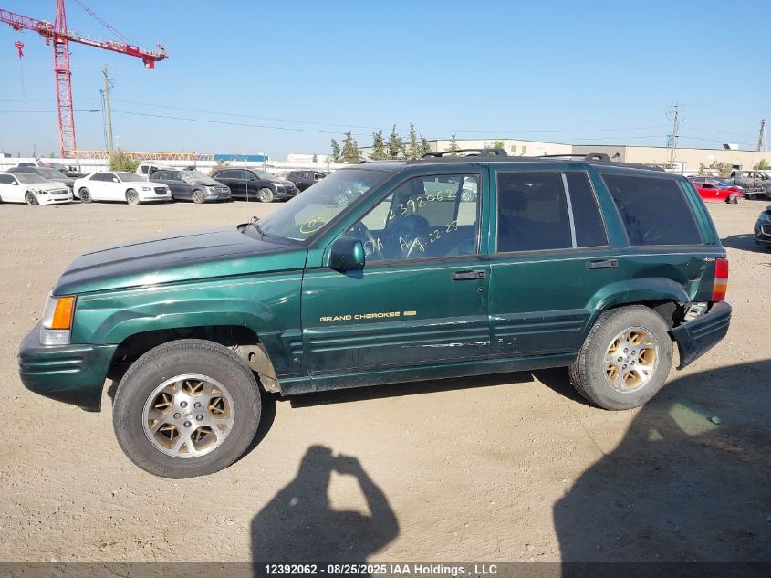 1997 Jeep Grand Cherokee Limited VIN: 1J4GZ78Y2VC712601 Lot: 12392062