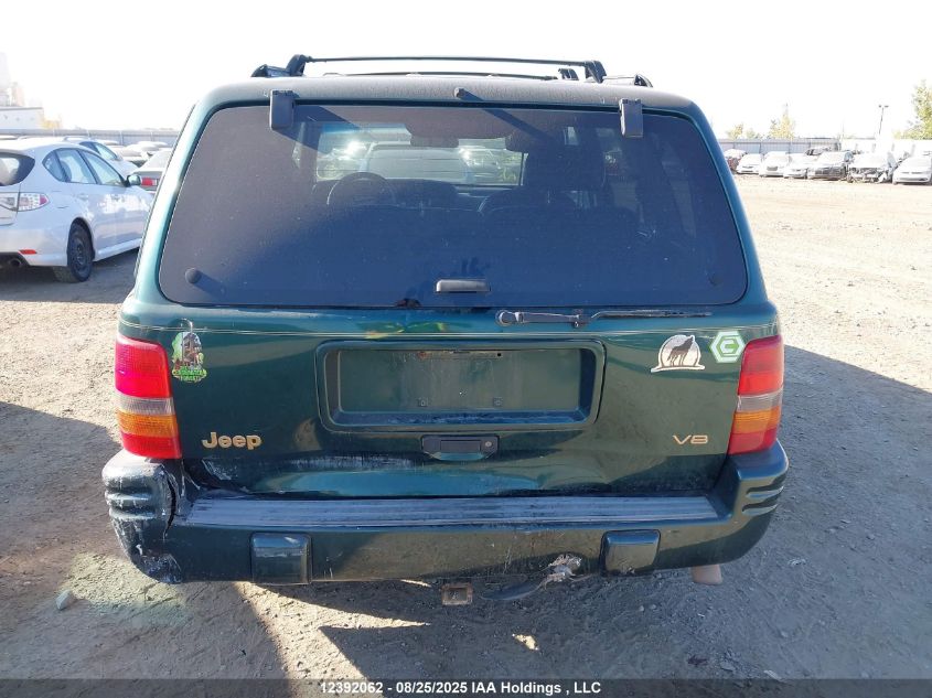 1997 Jeep Grand Cherokee Limited VIN: 1J4GZ78Y2VC712601 Lot: 12392062