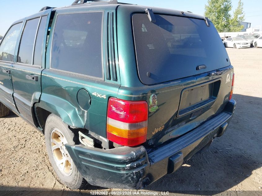 1997 Jeep Grand Cherokee Limited VIN: 1J4GZ78Y2VC712601 Lot: 12392062