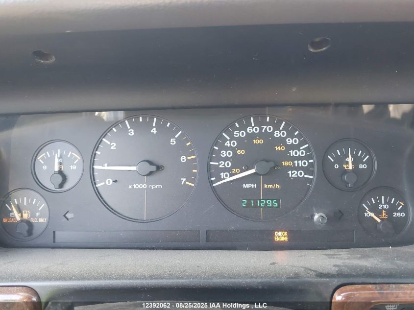 1997 Jeep Grand Cherokee Limited VIN: 1J4GZ78Y2VC712601 Lot: 12392062