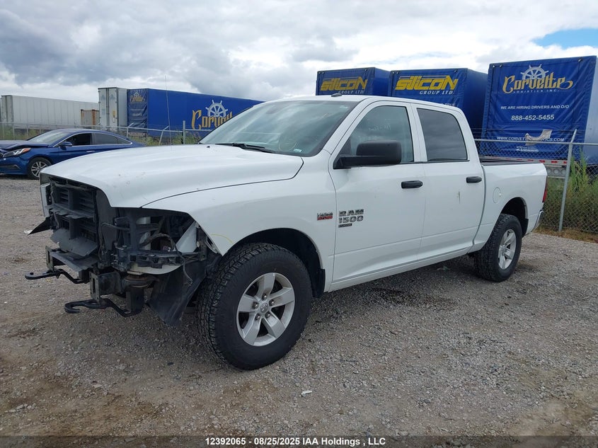 2023 Ram 1500 Classic Slt white pickup null 3C6RR7LT4PG621282 photo #3