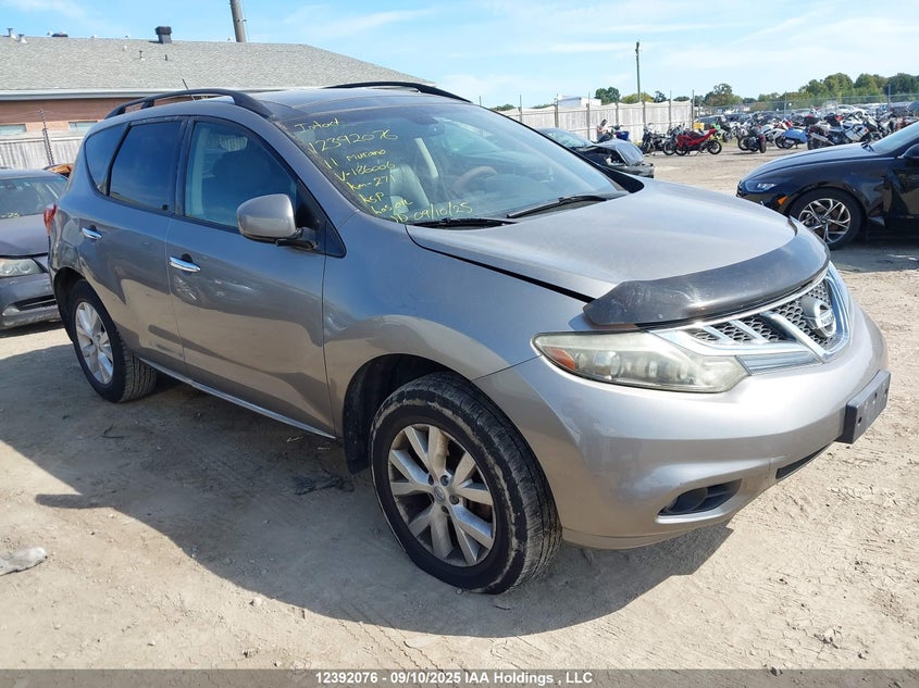 JN8AZ1MW3BW186006 2011 Nissan Murano auction photo 1