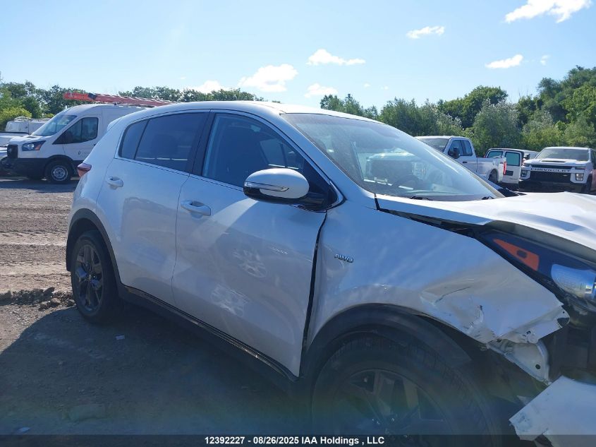 2021 Kia Sportage Lx VIN: KNDPMCAC1M7921699 Lot: 12392227
