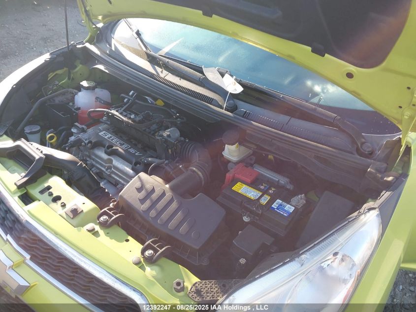 2013 Chevrolet Spark 1Lt VIN: KL8CD6S97DC521813 Lot: 12392247