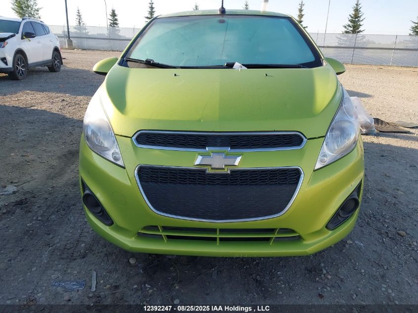 2013 Chevrolet Spark 1Lt VIN: KL8CD6S97DC521813 Lot: 12392247