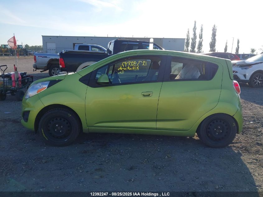 2013 Chevrolet Spark 1Lt VIN: KL8CD6S97DC521813 Lot: 12392247