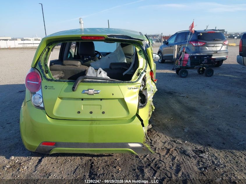 2013 Chevrolet Spark 1Lt VIN: KL8CD6S97DC521813 Lot: 12392247