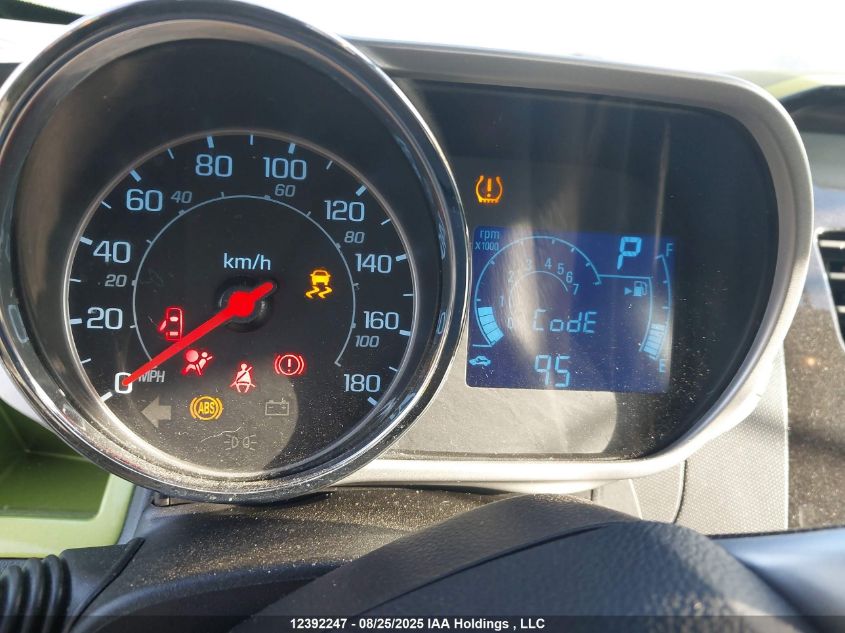 2013 Chevrolet Spark 1Lt VIN: KL8CD6S97DC521813 Lot: 12392247