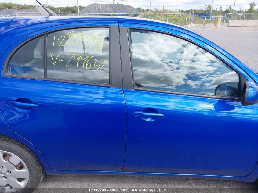 2015 Nissan Micra VIN: 3N1CK3CPXFL244657 Lot: 12392299