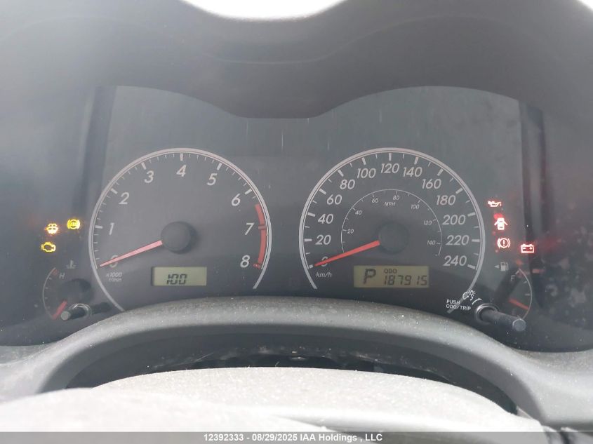 2009 Toyota Corolla VIN: 2T1BU40E29C117565 Lot: 12392333