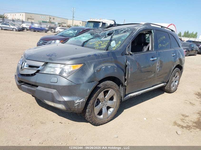 2HNYD28838H004719 2008 ACURA MDX photo no. 2