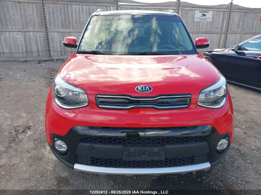 2018 Kia Soul + VIN: KNDJP3A57J7568864 Lot: 12392412