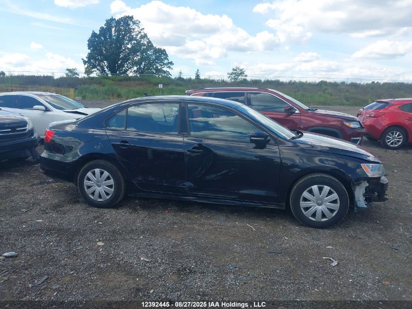 2015 Volkswagen Jetta S VIN: 3VW2K7AJ7FM419307 Lot: 12392445