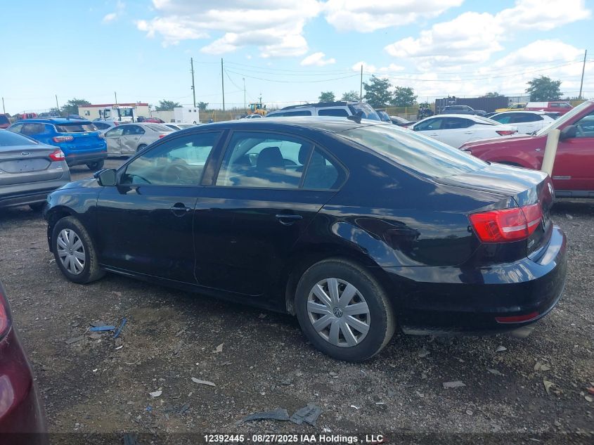 2015 Volkswagen Jetta S VIN: 3VW2K7AJ7FM419307 Lot: 12392445