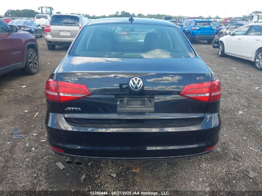 2015 Volkswagen Jetta S VIN: 3VW2K7AJ7FM419307 Lot: 12392445