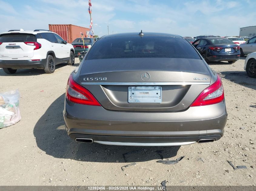 2014 Mercedes-Benz Cls 550 4Matic VIN: WDDLJ9BB7EA113951 Lot: 12392456