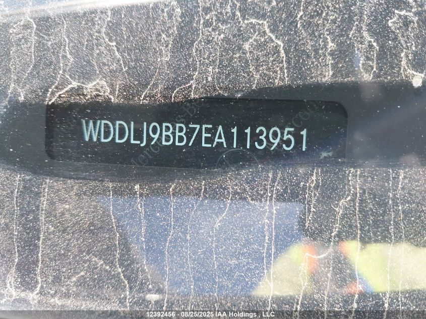 2014 Mercedes-Benz Cls 550 4Matic VIN: WDDLJ9BB7EA113951 Lot: 12392456