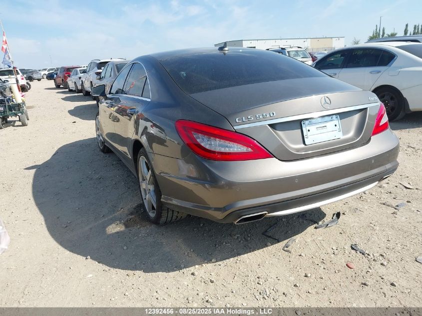 2014 Mercedes-Benz Cls 550 4Matic VIN: WDDLJ9BB7EA113951 Lot: 12392456