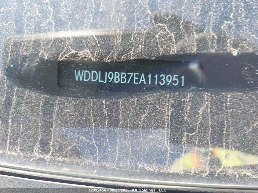2014 Mercedes-Benz Cls 550 4Matic VIN: WDDLJ9BB7EA113951 Lot: 12392456