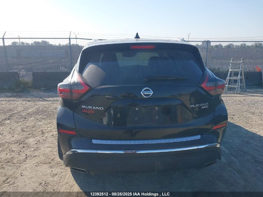 2020 Nissan Murano Platinum VIN: 5N1AZ2DSXLN127343 Lot: 12392512