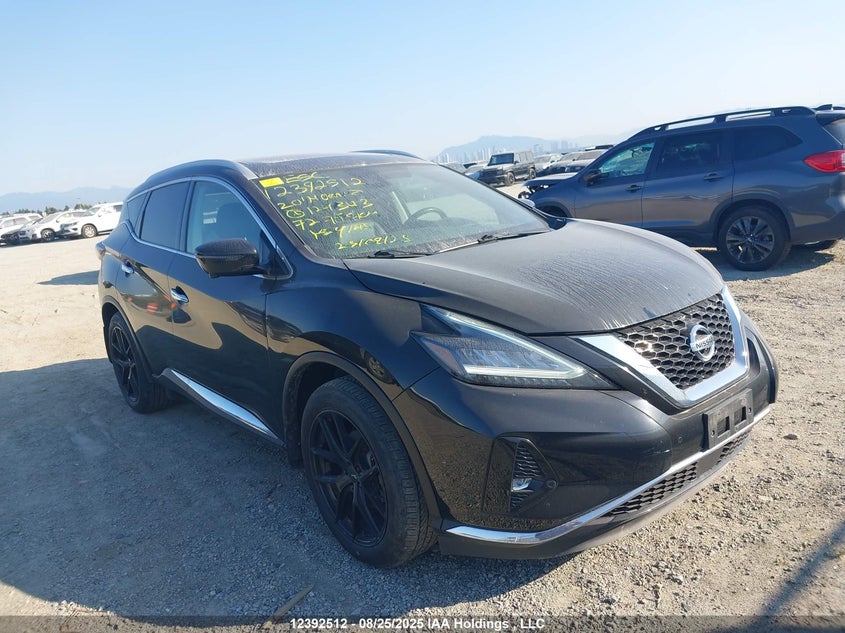 5N1AZ2DSXLN127343 2020 Nissan Murano Platinum auction photo 1